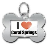 Dog Bone Pet ID Tag 